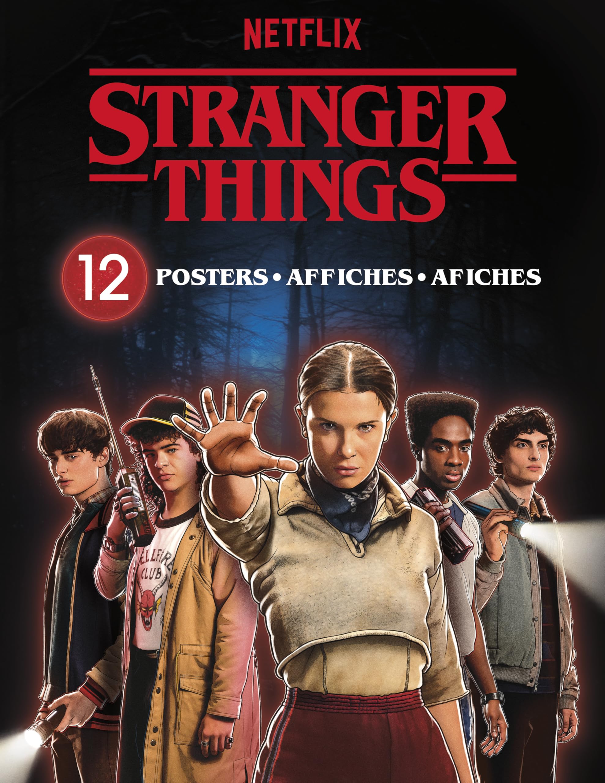 Netflixオリジナルシリーズ『STRANGER THINGS』スチールポスタ Amazon.com: Netflix Stranger Things: Season 5 (2025) Poster Book